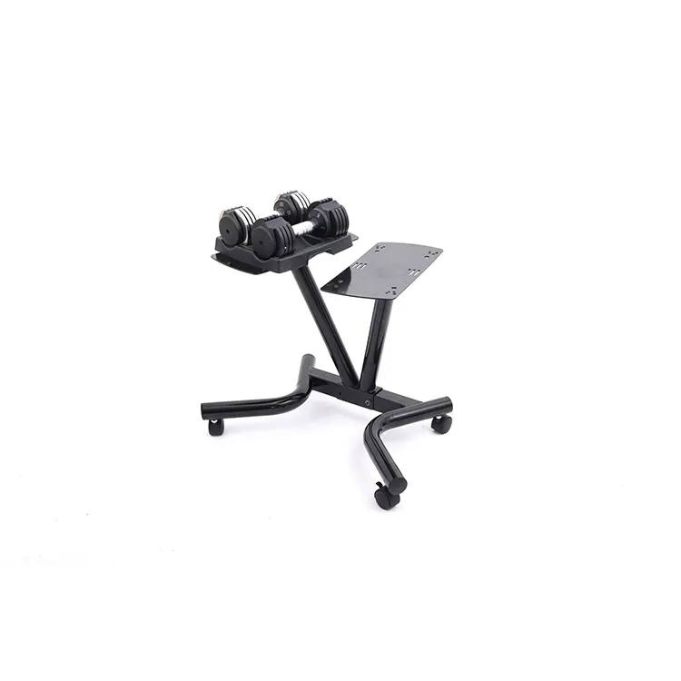 Adjustable dumbbell stand
