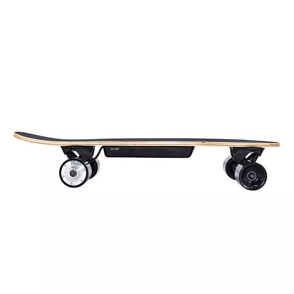 [Fashion small fish electric skateboard 350w hub motor 4 wheels electric skateboard from direct factory hot selling