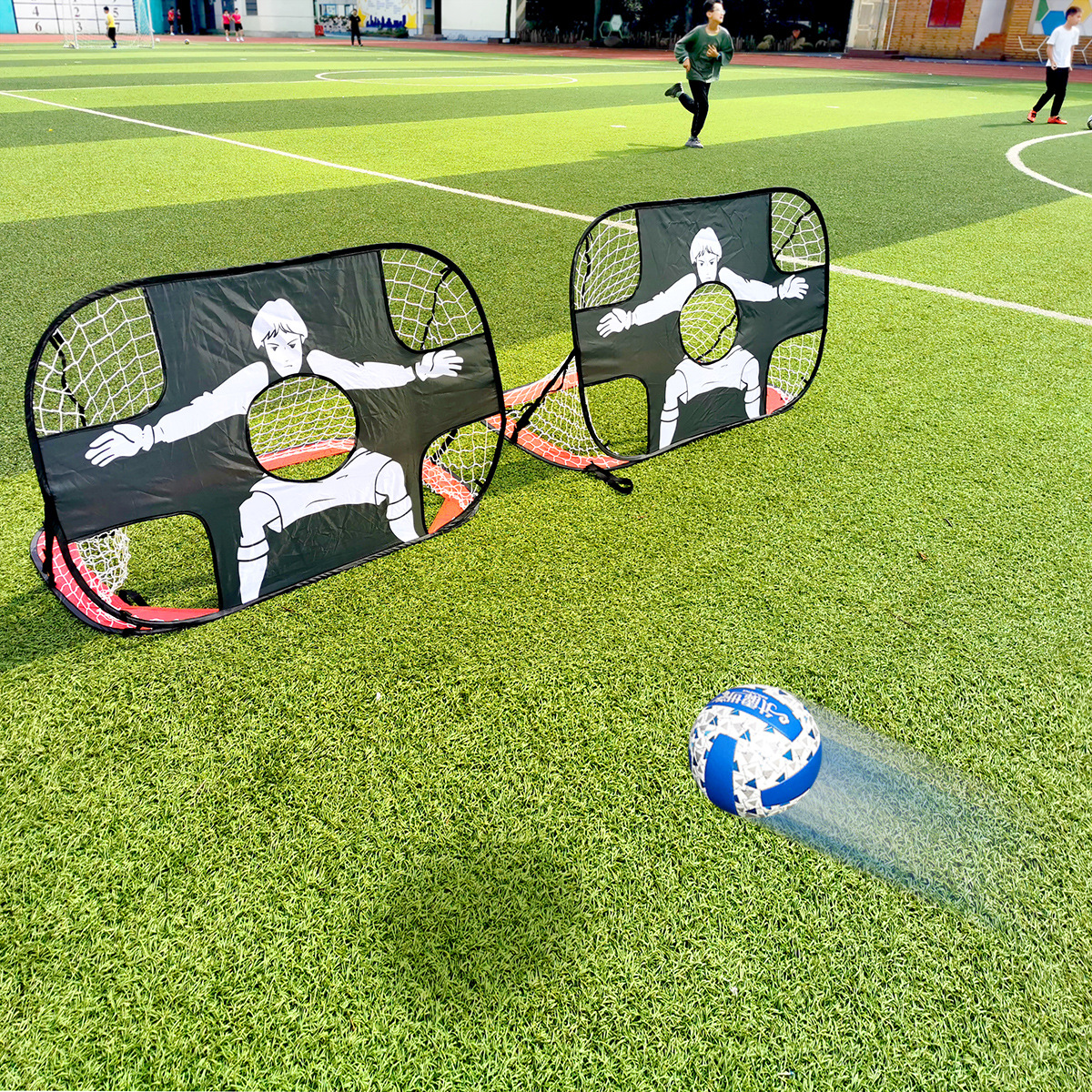 Football net foldable mobile football goal