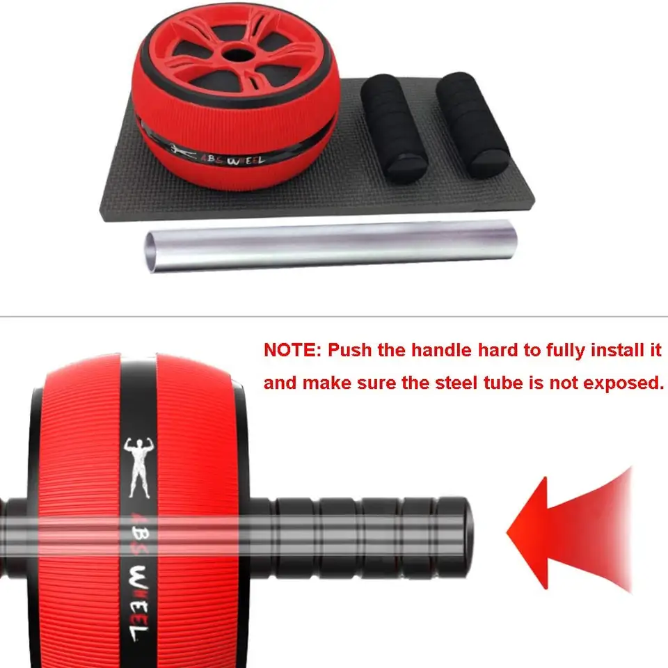 Gym fitness workout wheel AB belly wheel roller