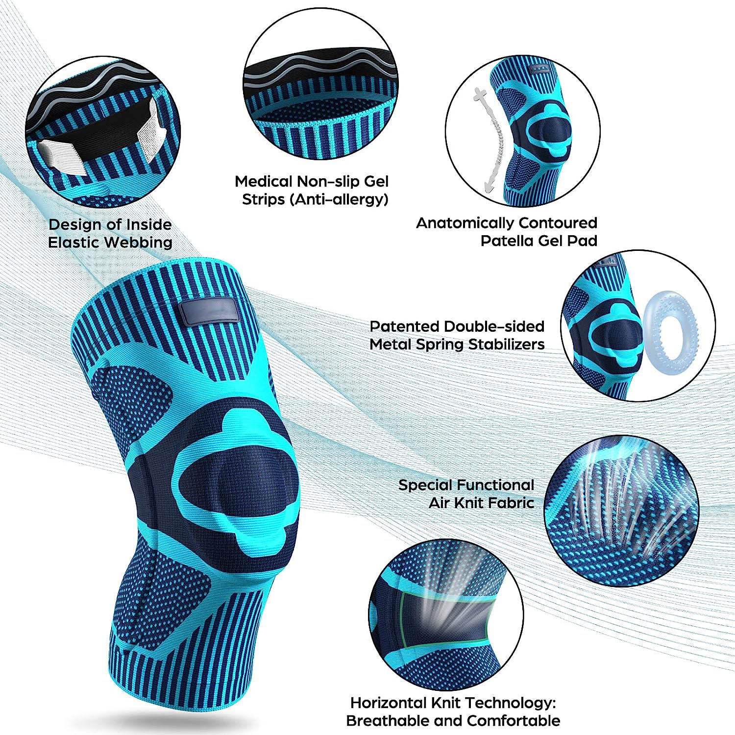 Compression Knee Pads for Knee Pain Relief Kit Featured Image