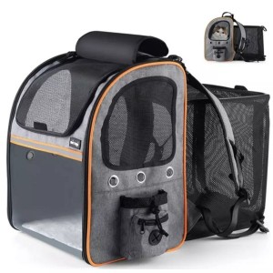 Cat Backpack Carrier Expandable Pet Carrier Backpack for Cats Dogs Small Animals,airline approved pet travel carrier