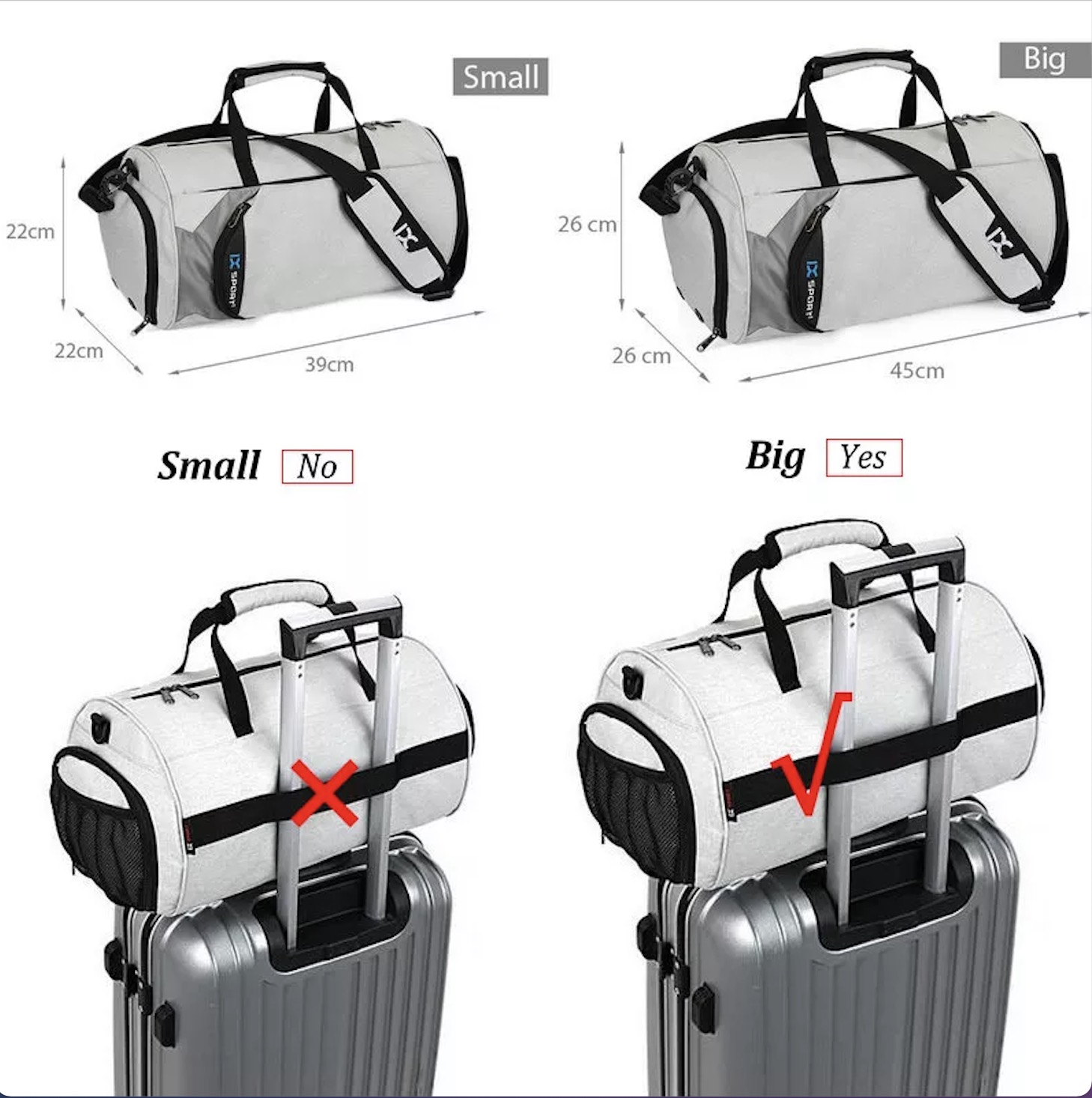 customized large capacity waterproof sports gym bags men women travel duffel bag with shoe compartment