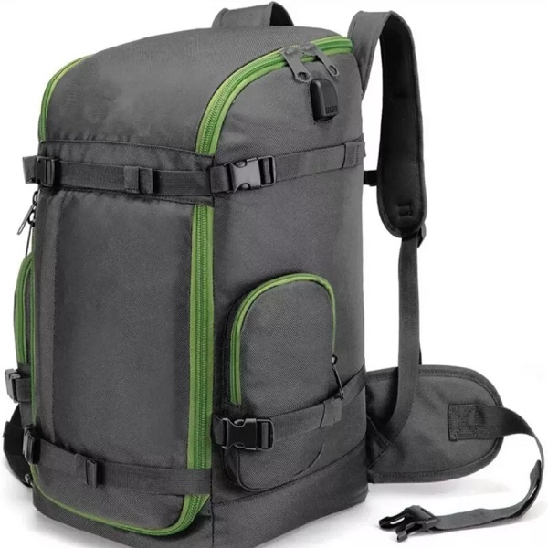 2022 Bonita OEN Outdoor Ski Backpack Helmet Double Shoulder Travel Bag Sports Ski Riding Equipment Backpack 50L Storage Capacity Featured Image