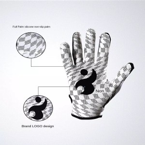 Custom Non-slip High Quality American Football Gloves S M L Sport Baseball Batting Gloves