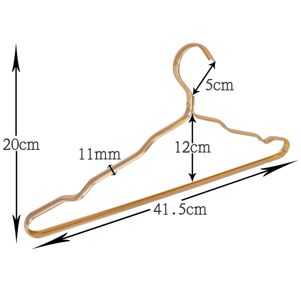 Strong bearing capacity Coats Suit Hanger metal aluminum alloy cloths hanger for home