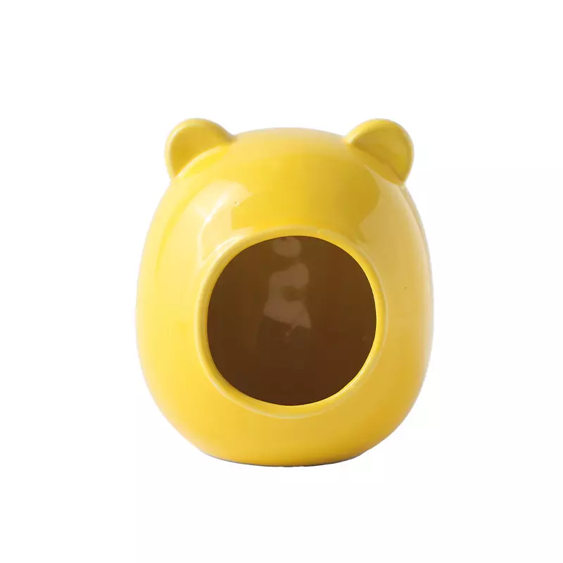 Ceramic hamster sleeping house pet lover Featured Image