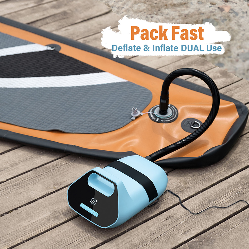 Portable DC12V Electric Sup Air Pump For Inflatable Stand Up Paddle