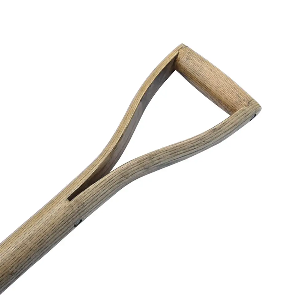 Outdoor Floral Garden Tools Wholesale ASH Wood Y Handle Stainless Steel Tree Digging Shovel Spade