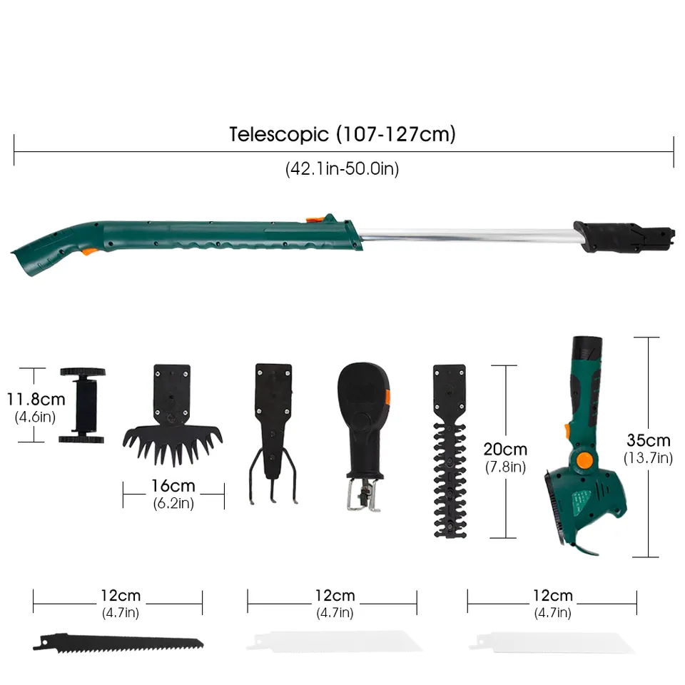 Garden Tools Manufacturer 10.8V Cordless Multi Hardware Tool Cutter Set